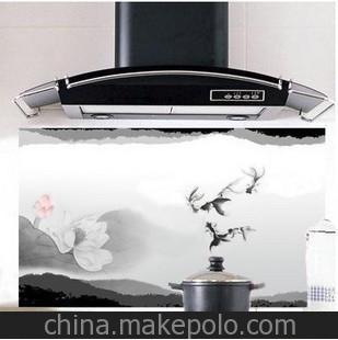 B4011 高檔唯美防油貼紙 水墨畫(huà)