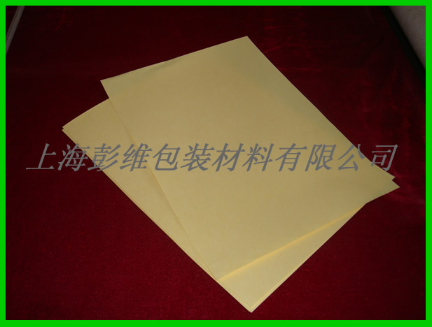 專(zhuān)業(yè)生產(chǎn)轉(zhuǎn)移印花專(zhuān)用95g黃彩牛單面離型紙、硅油紙