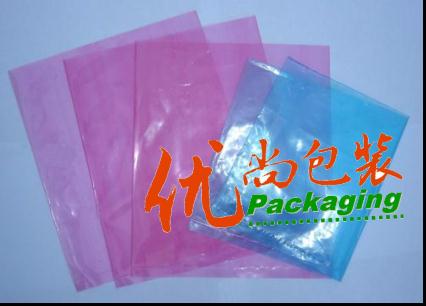 上海pe塑料包裝袋，粉色靜電薄膜袋