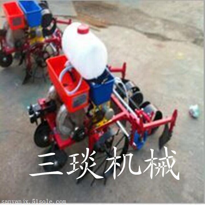 花生播種覆膜機  拖拉機播種覆膜機 歡迎致電