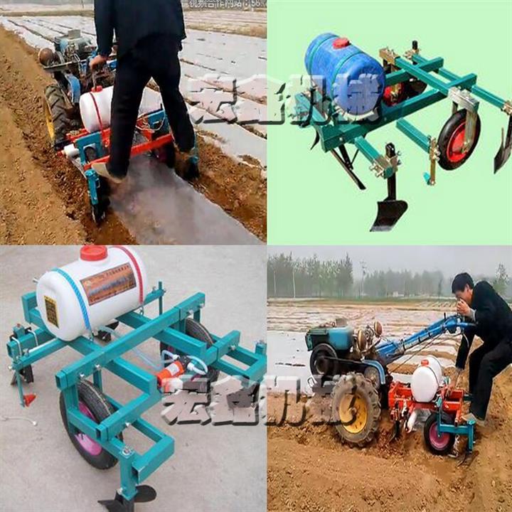 播種施肥覆膜機(jī)_  花生播種覆膜機(jī) 直銷(xiāo)?蔬菜大棚鋪膜機(jī)