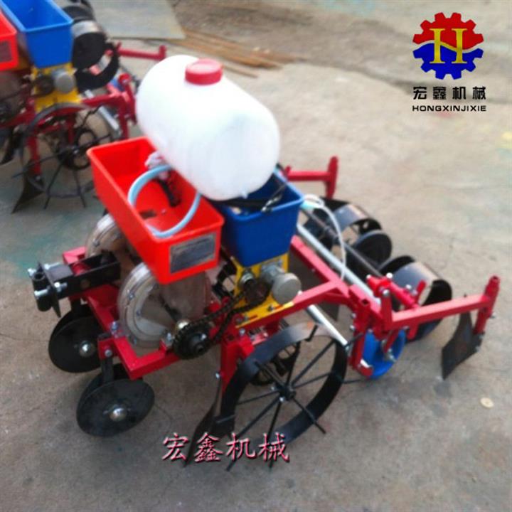 農(nóng)用玉米覆膜機 單行多功能播種施肥機 雙面自動覆膜機價格