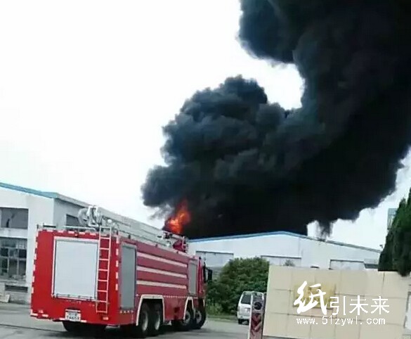 南通如皋如城鎮(zhèn)一包裝廠失火