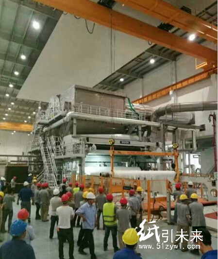 江西理文項目江西理文9號紙機成功投產(chǎn)