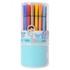 晨光（M&G）TCP90191冬己卡通細(xì)桿水彩筆繪畫(huà)筆36色/筒圖案顏色隨機(jī)