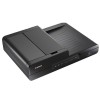 佳能(CANON) DR-F120 A4幅面 速度20ppm/36ipm 色彩 24位 分辨率 2400 x 2400dpi 平板及饋紙式 掃描儀 是否雙面自動(dòng)：否  一年保修
