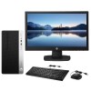 惠普（HP）臺(tái)式電腦/HP ProDesk 400 G5 MT 酷睿I5-8500（3GHz 6核）/4G/1T HHD/DVDRW/無系統(tǒng)/23.8寸顯示器/三年上門(  HP ProDesk 400 G5 MT-N9011000059)