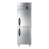 海爾冷柜SL-490C2WC（風冷≤-6~12℃）冷藏柜系列不銹鋼  灰色  兩門冰柜 470L 1年保修