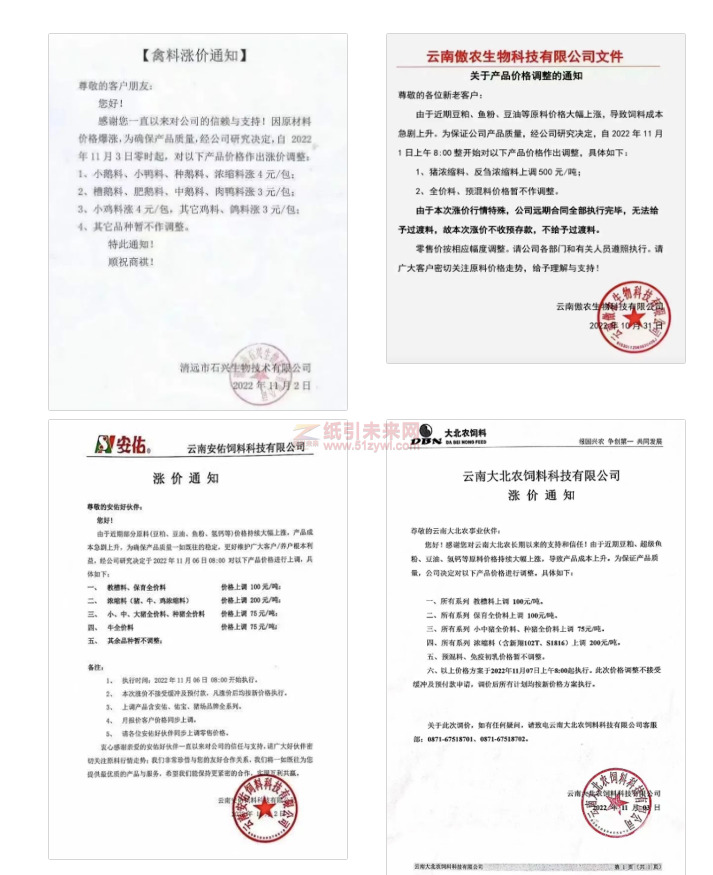 食品行業(yè) 供應商 價格上漲